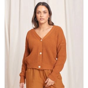 Tradlands Shelter Cardigan Sienna Small